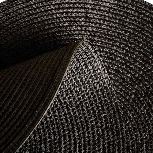 M&S Set of 4 Round Woven Placemats, One Size, Grey thumbnail 2