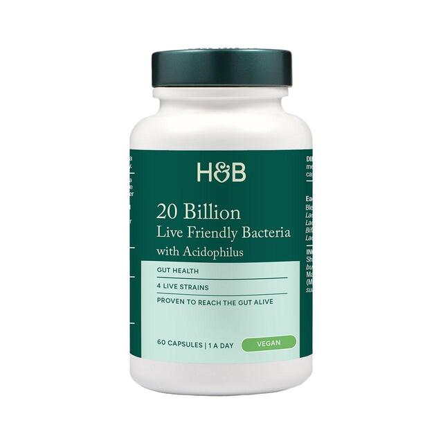 Holland & Barrett 20 Billion Live Friendly Bacteria Capsules thumbnail 2