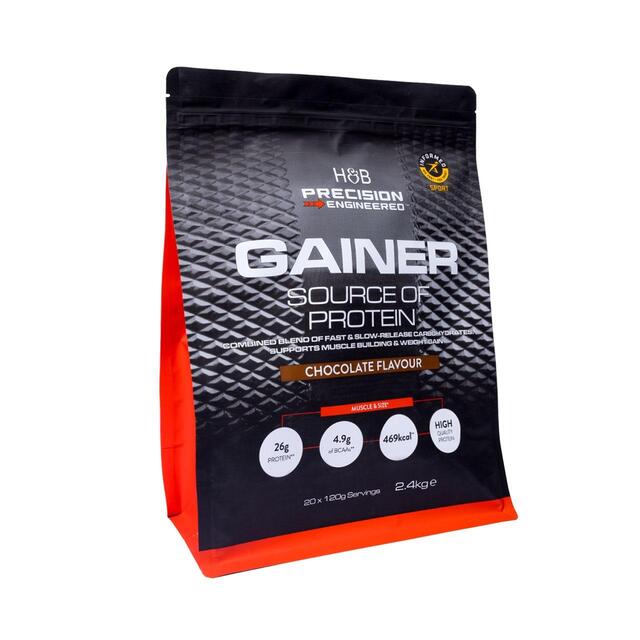 H&B Precision Engineered Gainer Protein Powder Chocolate