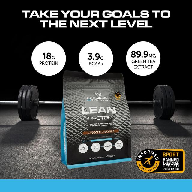 H&B Precision Engineered Lean Protein Powder Chocolate thumbnail 3