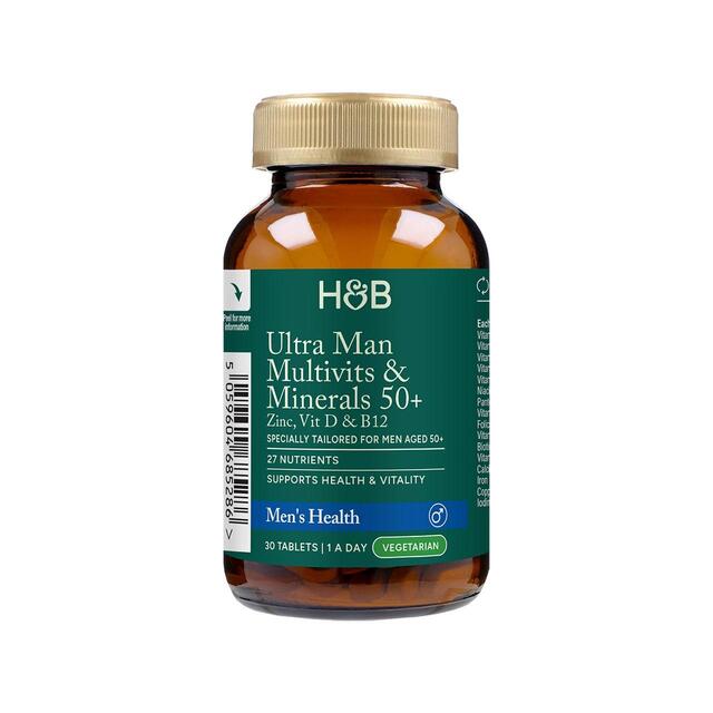 Holland & Barrett Ultra Man Multivits & Minerals 50+ Tablets