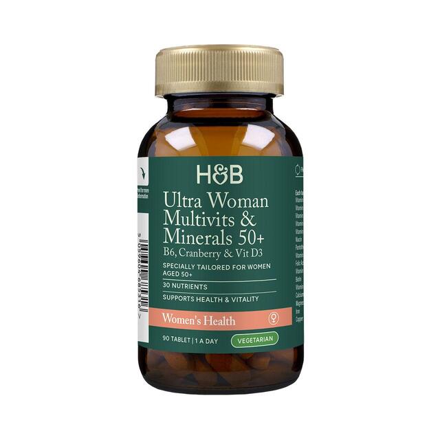 Holland & Barrett Ultra Woman Multivits & Minerals 50+ Tablets