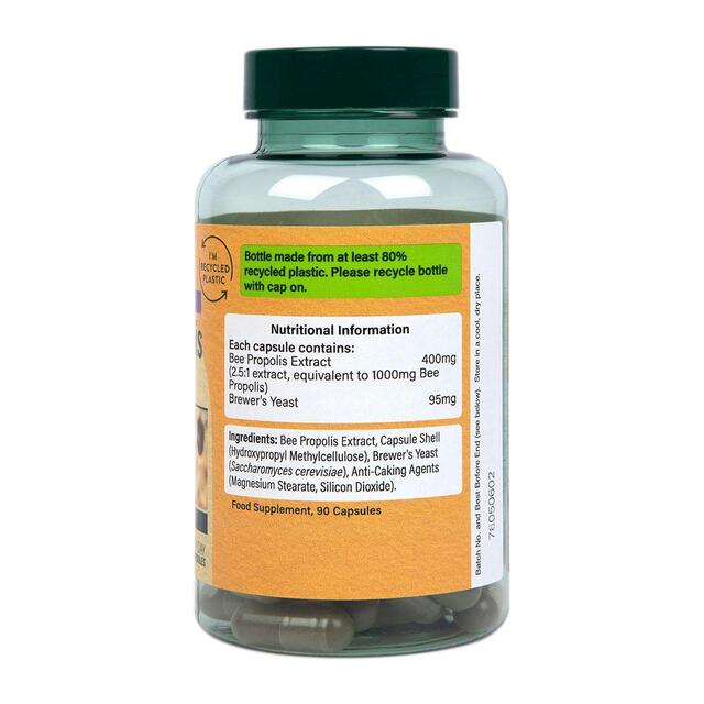 Holland & Barrett High Strength Bee Propolis 1000mg Capsules thumbnail 3