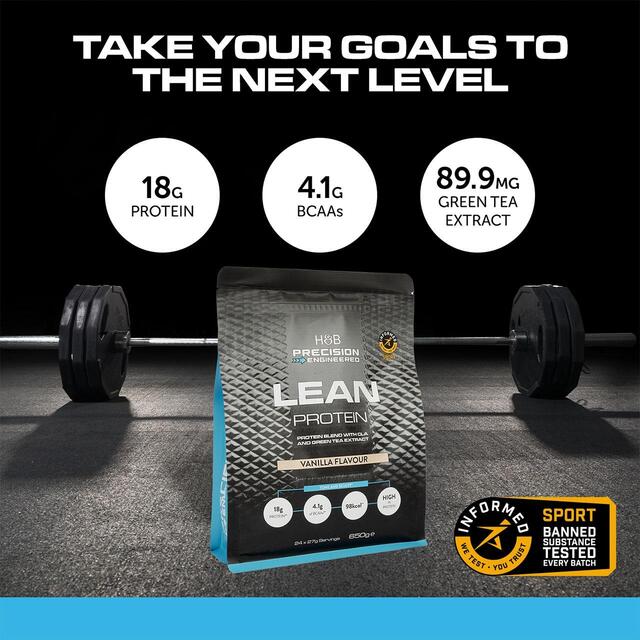H&B Precision Engineered Lean Protein Powder Vanilla thumbnail 2