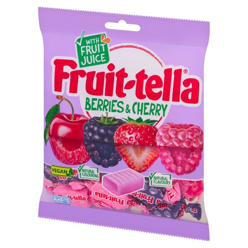 Fruittella Berry & Cherry Chews Sweets Sharing Bag thumbnail 5