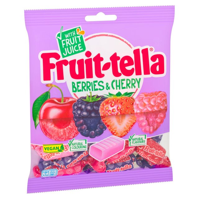 Fruittella Berry & Cherry Chews Sweets Sharing Bag thumbnail 4