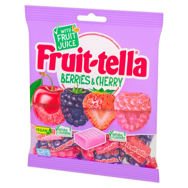 Fruittella Berry & Cherry Chews Sweets Sharing Bag thumbnail 5