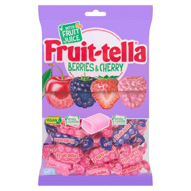 Fruittella Berry & Cherry Sweets Sharing Bag Bulk thumbnail 5