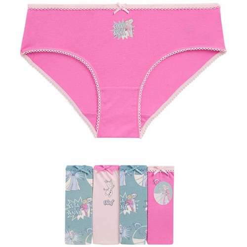 M&S Girls Disney Frozen Knickers, 5-6 Years, Multi thumbnail 2