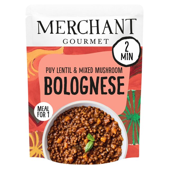 Merchant Gourmet Puy Lentil and Mixed Mushroom Bolognese