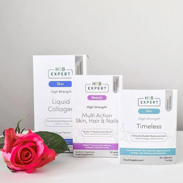 Holland & Barrett Expert Marine Collagen Liquid Sachets Orange thumbnail 2