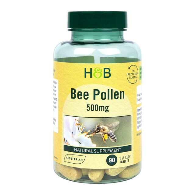 Holland & Barrett Bee Pollen 500mg Tablets