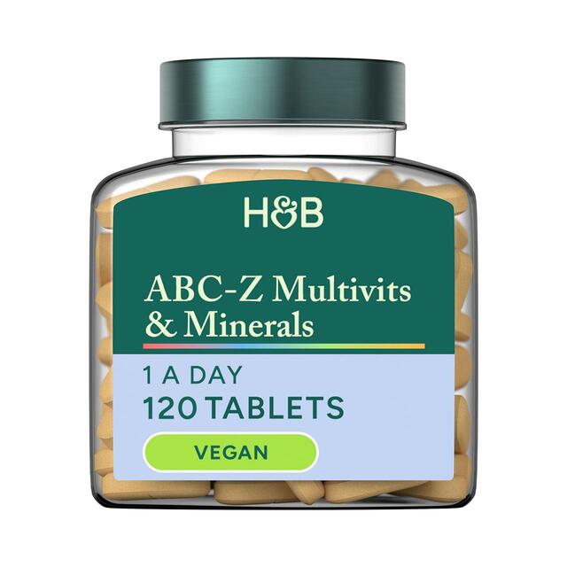 Holland & Barrett ABC - Z Multivitamins & Minerals Vegan Tablets