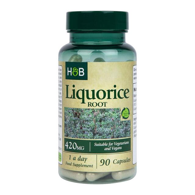 Holland & Barrett Liquorice Root 420mg Capsules