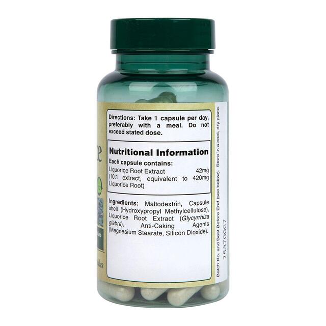 Holland & Barrett Liquorice Root 420mg Capsules thumbnail 3