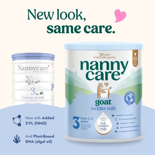 Nannycare Goat Stage 3 Toddler Milk Formula thumbnail 3