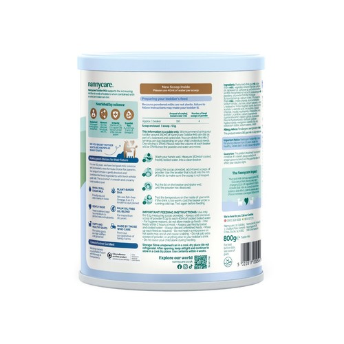 Nannycare Goat Stage 3 Toddler Milk Formula thumbnail 4