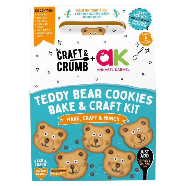 Craft & Crumb Teddy Bear Biscuits Bake & Craft Kit thumbnail 2