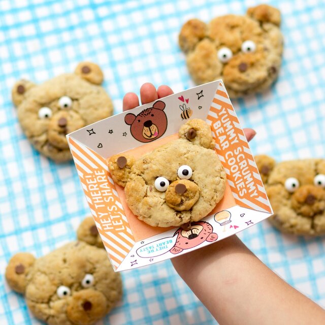 Craft & Crumb Teddy Bear Biscuits Bake & Craft Kit thumbnail 5