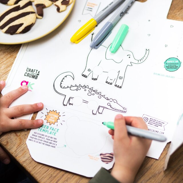 Craft & Crumb Be Wild Biscuits Bake & Craft Kit thumbnail 8