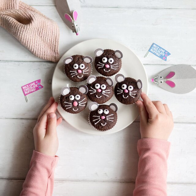 Craft & Crumb Choc Mice Muffins Bake & Craft Kit thumbnail 6