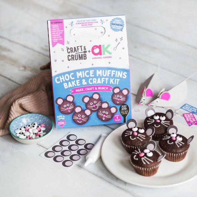 Craft & Crumb Choc Mice Muffins Bake & Craft Kit thumbnail 7