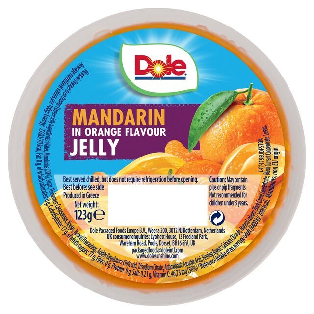 Dole Mandarin Fruit in Jelly Pot