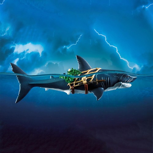 Playmobil 71793 Pirates Giant Shark with Biting Function thumbnail 5
