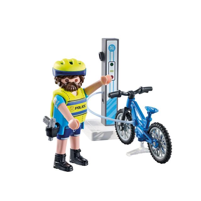 Playmobil 71732 Action Heroes Police Bicycle Patrol thumbnail 3