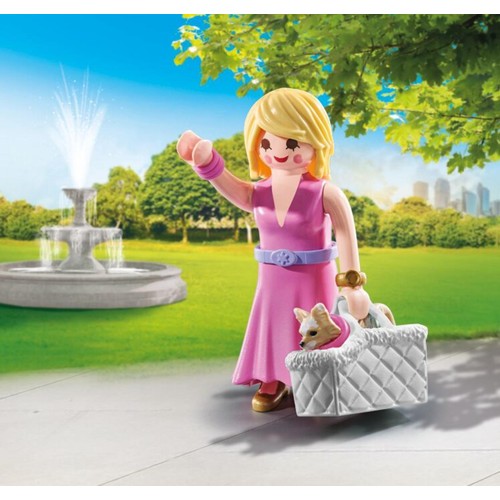 Playmobil 71737 My Life It-Girl with Chihuahua Collectible Set thumbnail 3