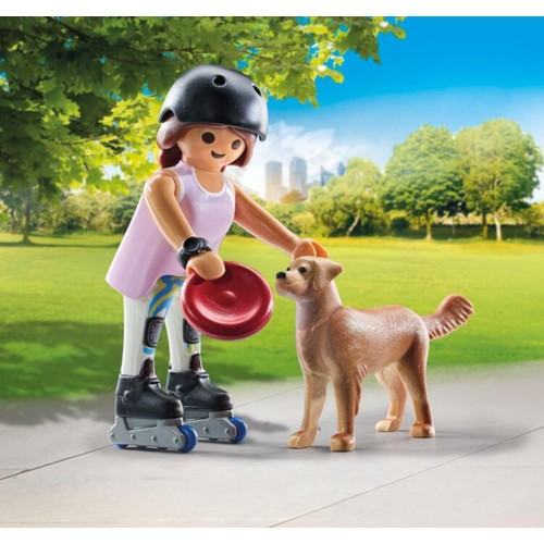 Playmobil 71739 My Life Skater with Retriver Collectible Set thumbnail 2