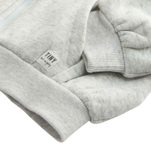 M&S Tommy Zip Up Hoodie, 18-24 Months, Grey Marl thumbnail 3