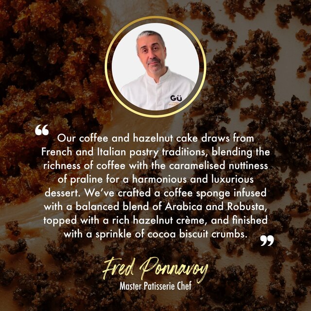 Gu Coffee & Hazelnut Cake Pot Dessert 2x65g thumbnail 7