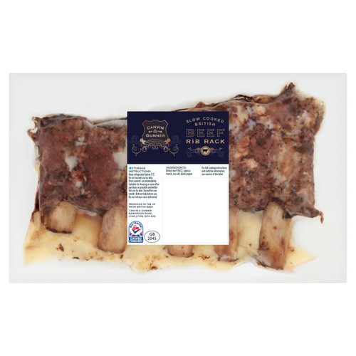 Canvin & Gunner Slow Cooked Beef Rib Rack thumbnail 3