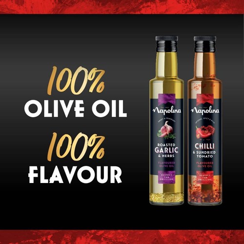 Napolina Chilli & Sundried Tomato Flavoured Olive Oil 250ml thumbnail 6