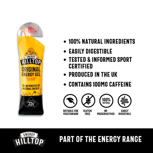 Hilltop Original Energy Gel with added Caffeine thumbnail 2