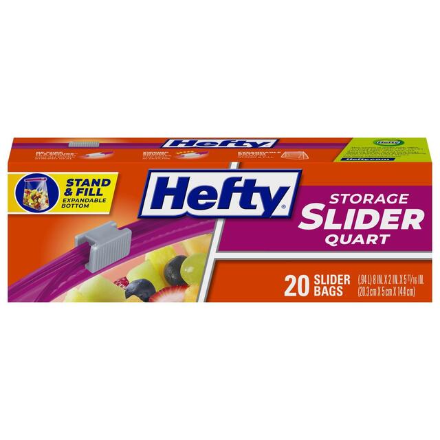Hefty Slider Food Bags - 20