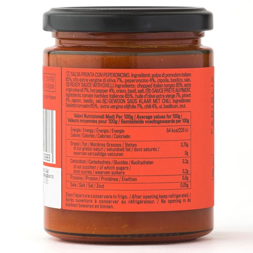 Crispino Pasta Sauce Tomato Peperoncino Calabrese thumbnail 2