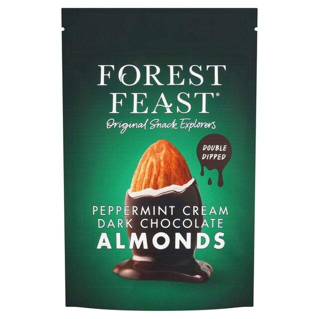 Forest Feast Peppermint Cream Dark Chocolate Almonds