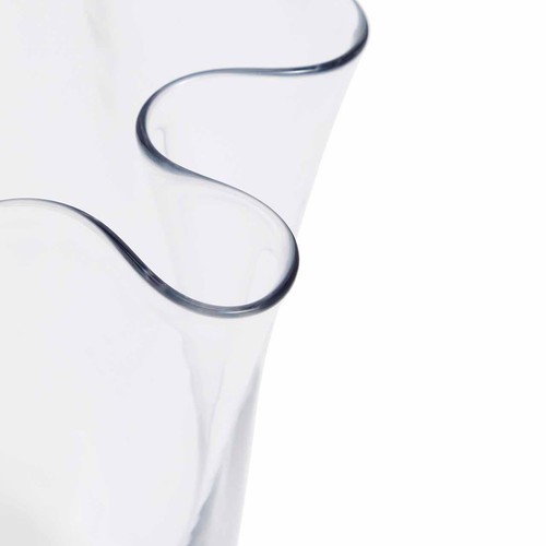 M&S Medium Handkerchief Glass Vase, Clear thumbnail 2