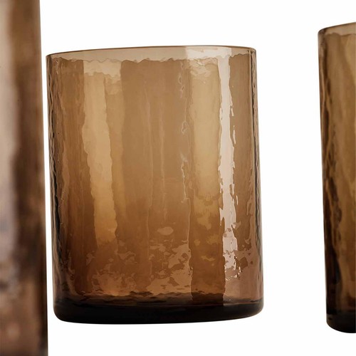 M&S Hammered Tumblers, Brown thumbnail 2