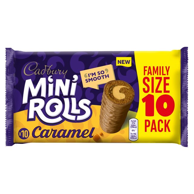 Cadbury's Caramel Mini Rolls