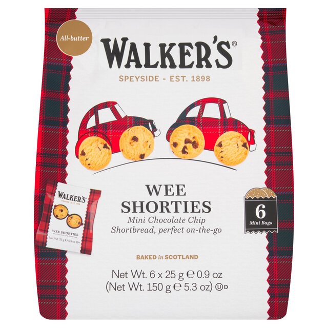Walker's Shortbread Choc Chip Wee Shorties