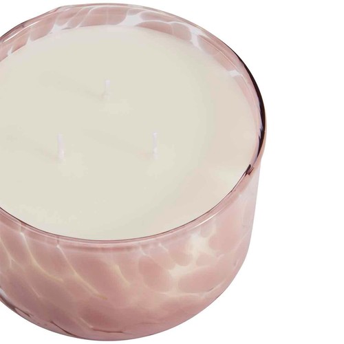 M&S Lychee & Dragonfruit Confetti 3 Wick Candle, Pink thumbnail 2