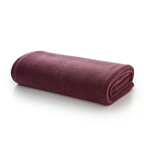 Deyongs Snuggle Touch Throw, Magenta thumbnail 2