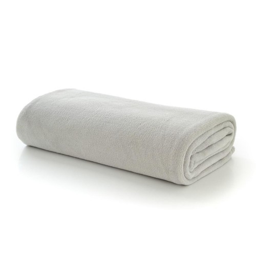 Deyongs Snuggle Touch Throw, Light Grey