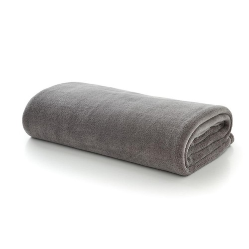 Deyongs Snuggle Touch Throw, Dark Grey thumbnail 2
