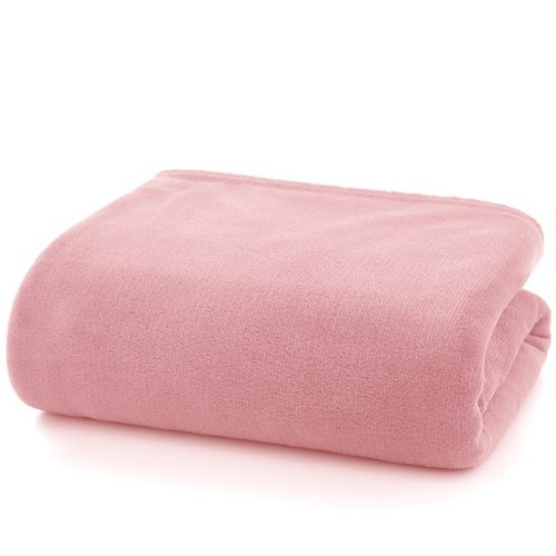 Deyongs Snuggle Touch Throw, Pink