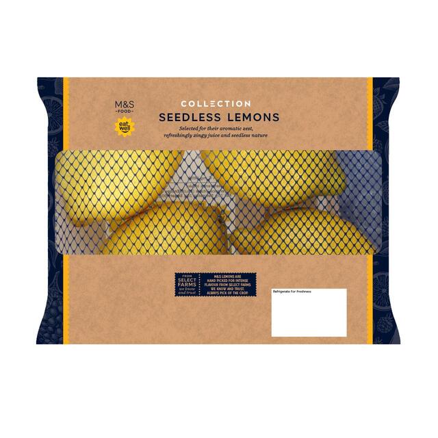 M&S Seedless Unwaxed Lemons thumbnail 2