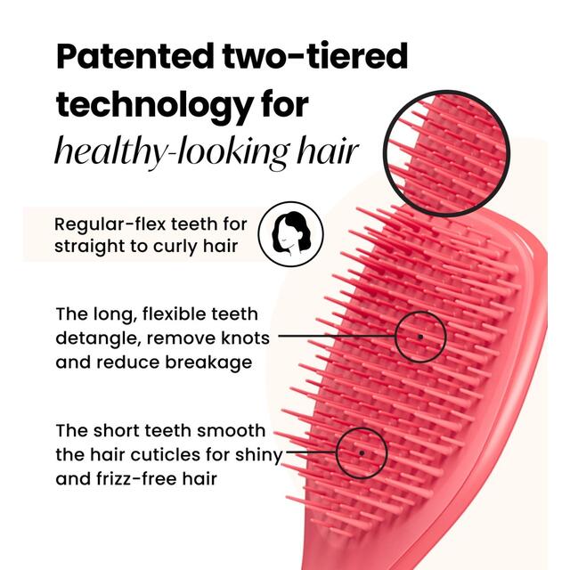 Tangle Teezer Kids Mini Detangling Hairbrush, Pink Punch thumbnail 5